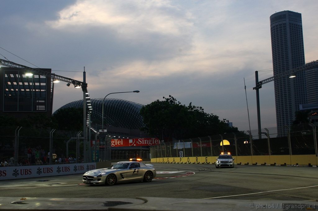 GP Singapore, Prove Libere 3, Sabato, Safety car