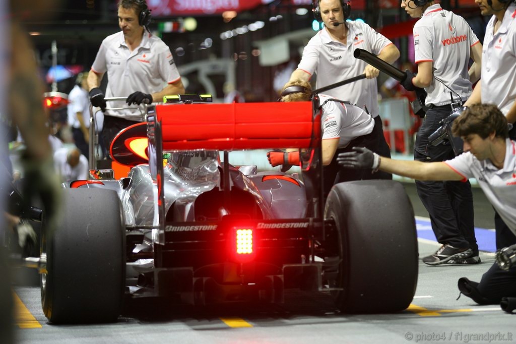 GP Singapore, Prove Libere 3, Sabato, Lewis Hamilton (GBR), McLaren  Mercedes, MP4-25 