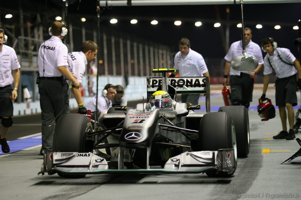 GP Singapore, Prove Libere 3, Sabato, Nico Rosberg (GER), Mercedes GP F1 Team, MGP W01 