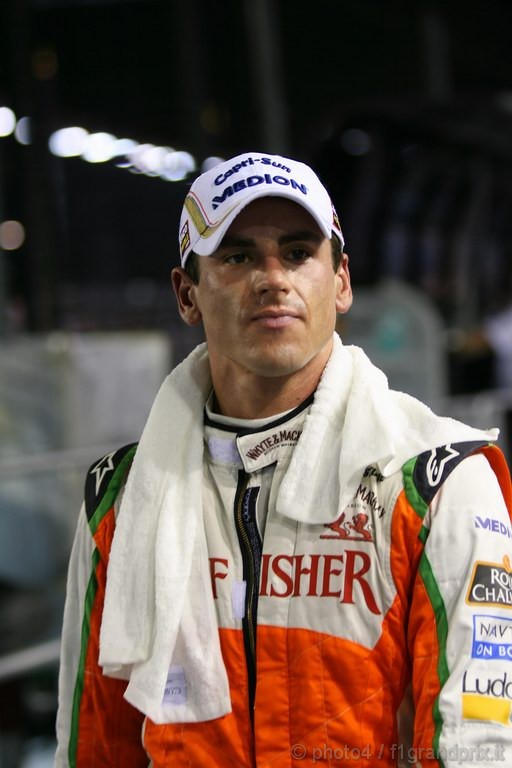 GP Singapore, Prove Libere 3, Sabato, Adrian Sutil (GER), Force India F1 Team, VJM03 