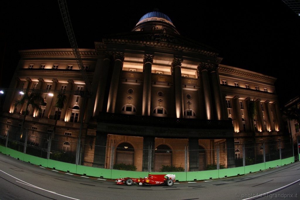GP Singapore, Qualifiche, Fernando Alonso (ESP), Ferrari, F10 
