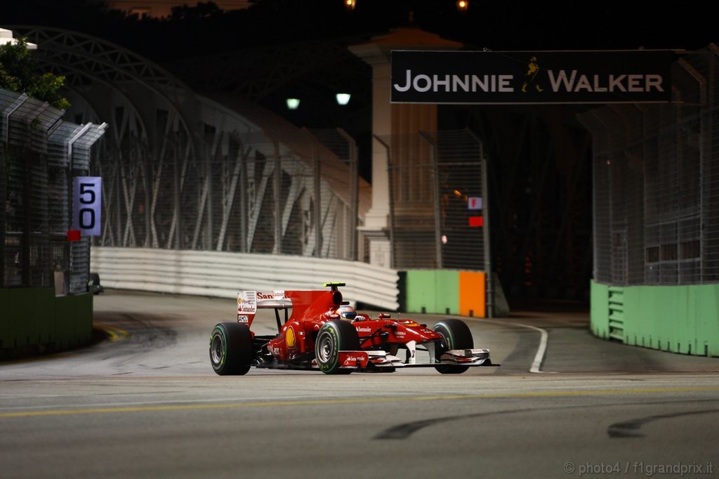 GP Singapore, Qualifiche, Fernando Alonso (ESP), Ferrari, F10 