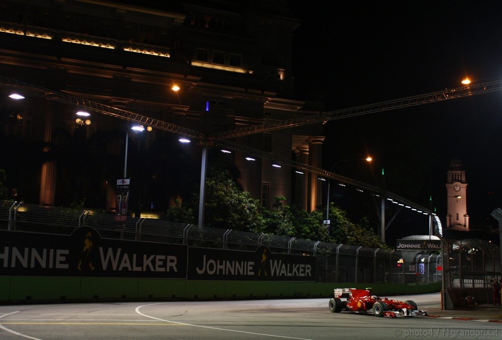 GP Singapore, Qualifiche, Fernando Alonso (ESP), Ferrari, F10 