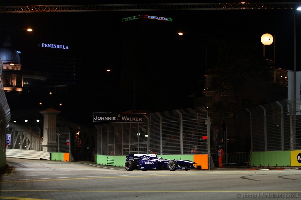 GP Singapore, Qualifiche, Rubens Barrichello (BRA), Williams, FW32 