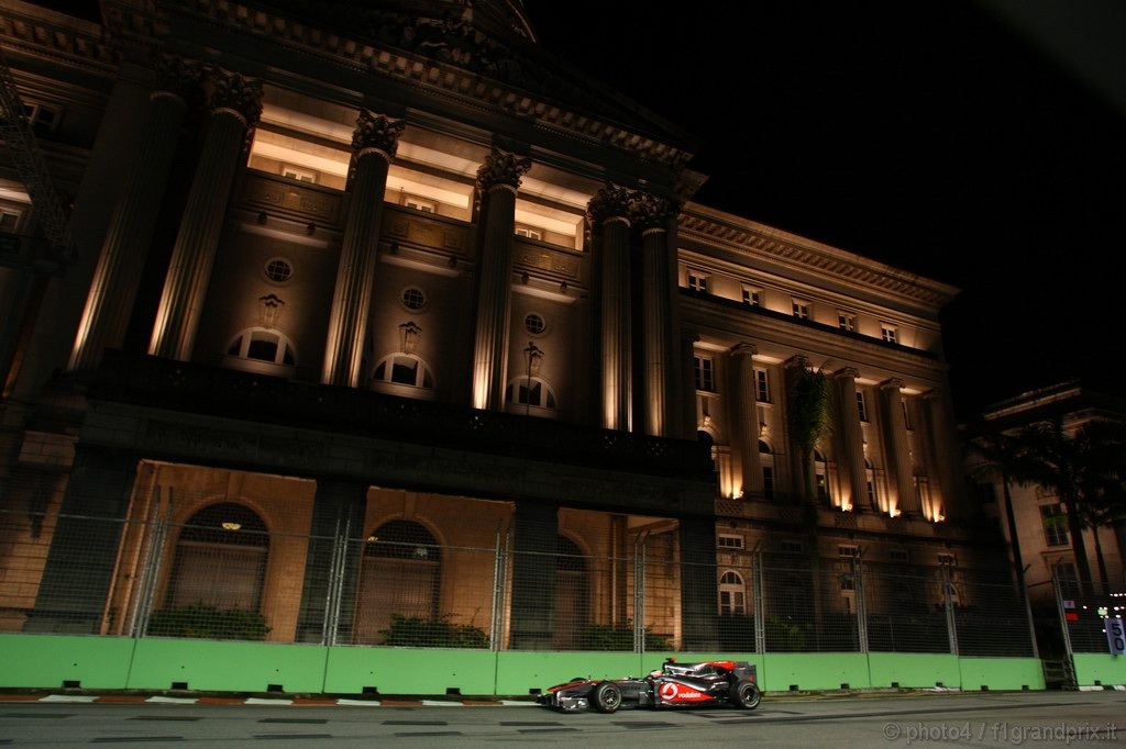 GP Singapore, Qualifiche, Jenson Button (GBR), McLaren  Mercedes, MP4-25 