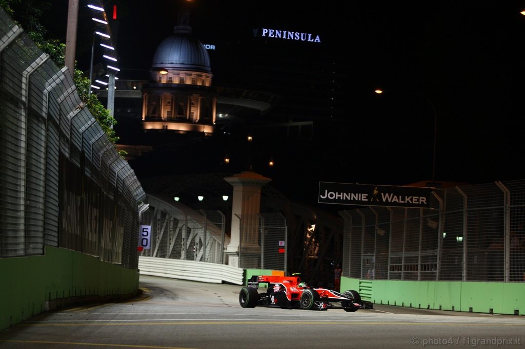 GP Singapore, Qualifiche, Lucas Di Grassi (BRA), Virgin Racing, VR-01 