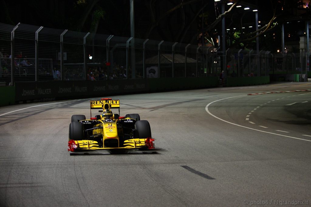 GP Singapore, Qualifiche, Robert Kubica (POL), Renault F1 Team, R30 