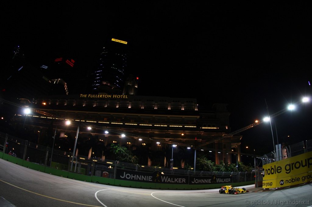 GP Singapore, Qualifiche, Robert Kubica (POL), Renault F1 Team, R30 