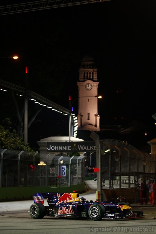 GP Singapore, Qualifiche, Sebastian Vettel (GER), Red Bull Racing, RB6 