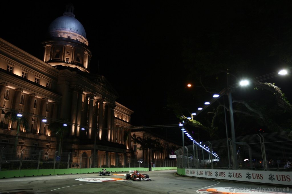 GP Singapore, Qualifiche, Fernando Alonso (ESP), Ferrari, F10 