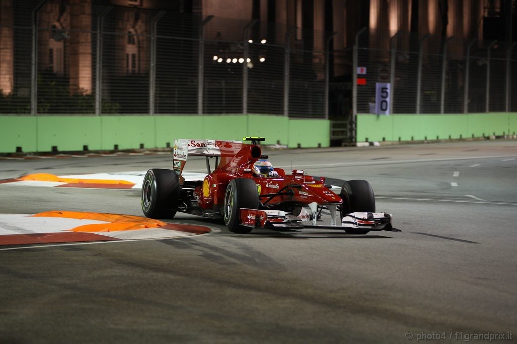 GP Singapore, Qualifiche, Fernando Alonso (ESP), Ferrari, F10 