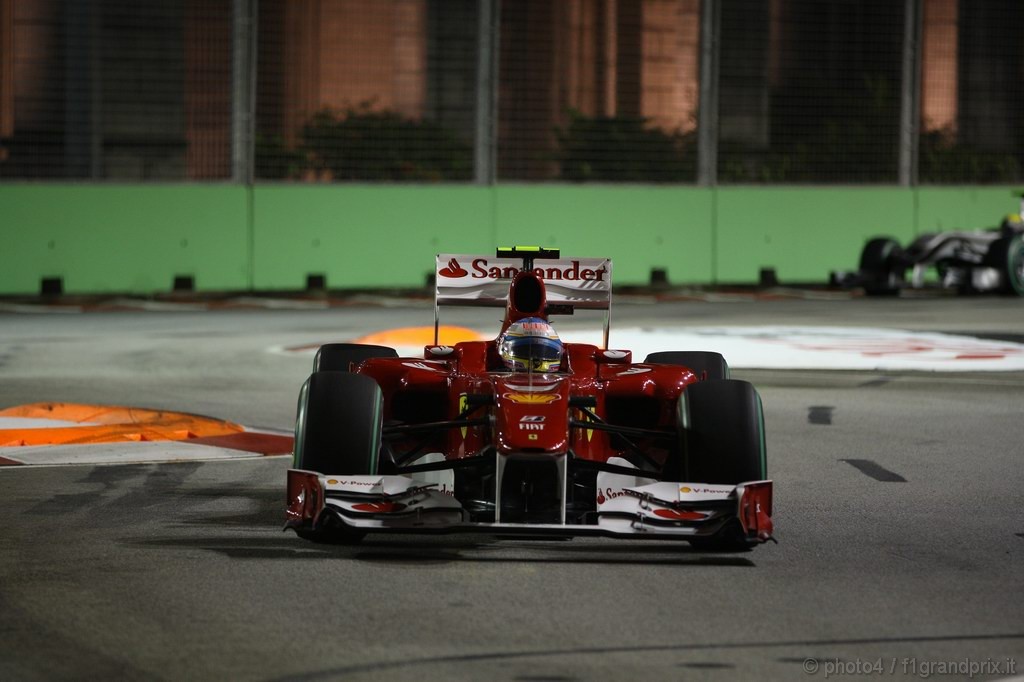 GP Singapore, Qualifiche, Fernando Alonso (ESP), Ferrari, F10 