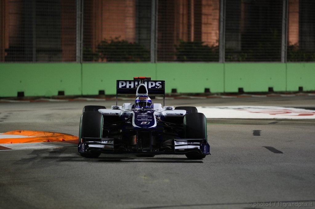 GP Singapore, Qualifiche, Rubens Barrichello (BRA), Williams, FW32 