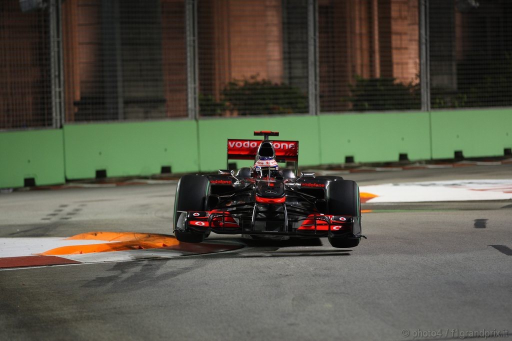 GP Singapore, Qualifiche, Jenson Button (GBR), McLaren  Mercedes, MP4-25 