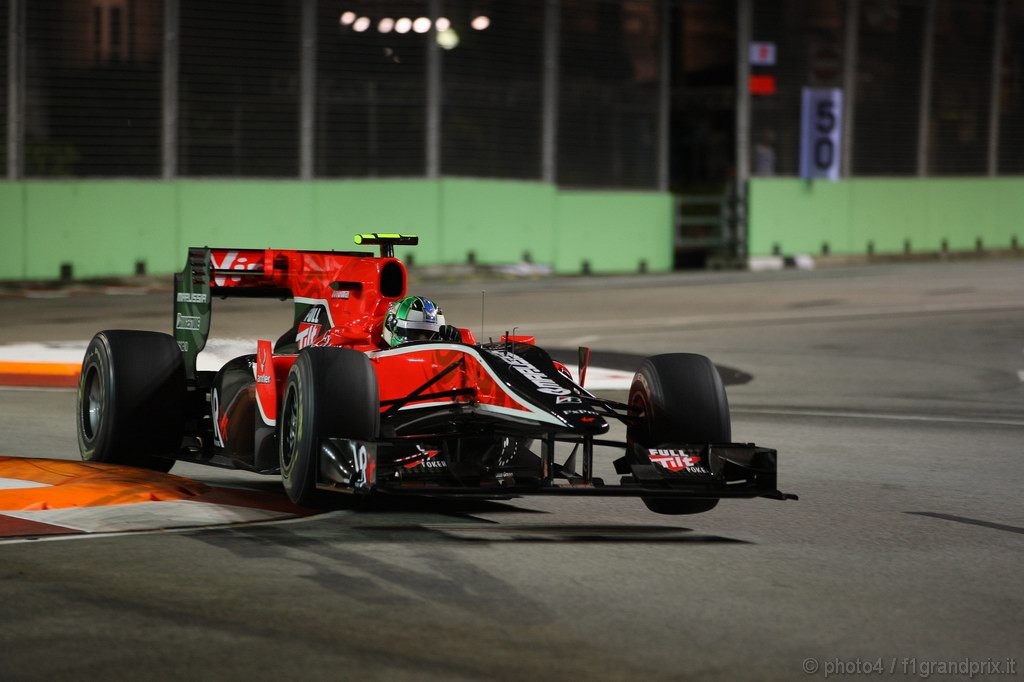 GP Singapore, Qualifiche, Lucas Di Grassi (BRA), Virgin Racing, VR-01 