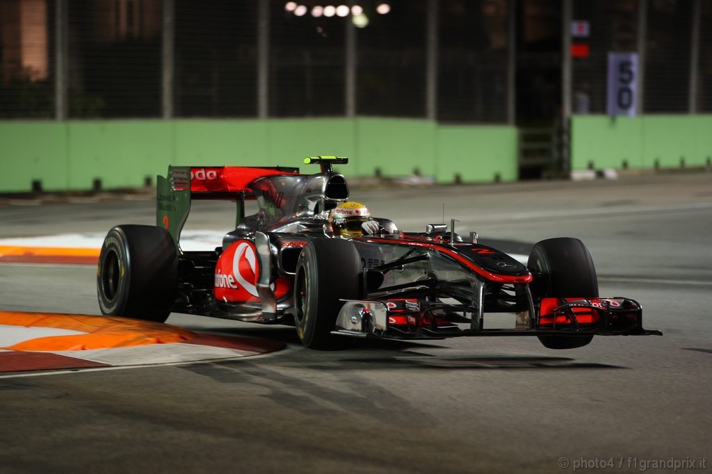 GP Singapore, Qualifiche, Lewis Hamilton (GBR), McLaren  Mercedes, MP4-25 