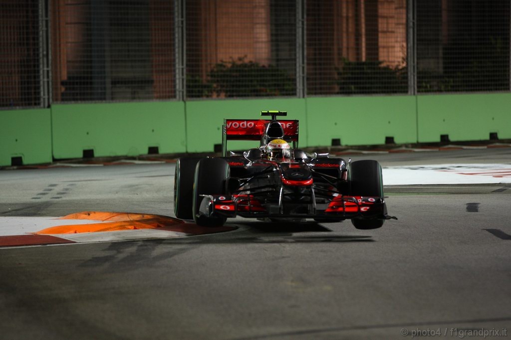 GP Singapore, Qualifiche, Lewis Hamilton (GBR), McLaren  Mercedes, MP4-25 