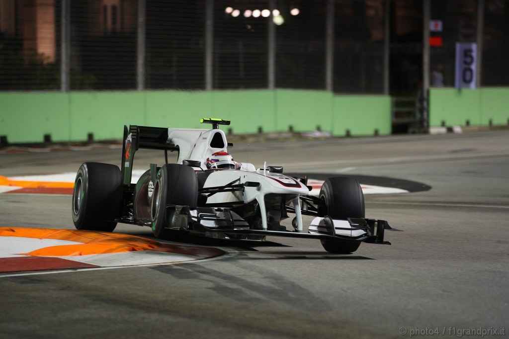 GP Singapore, Qualifiche, Kamui Kobayashi (JAP), BMW Sauber F1 Team, C29 