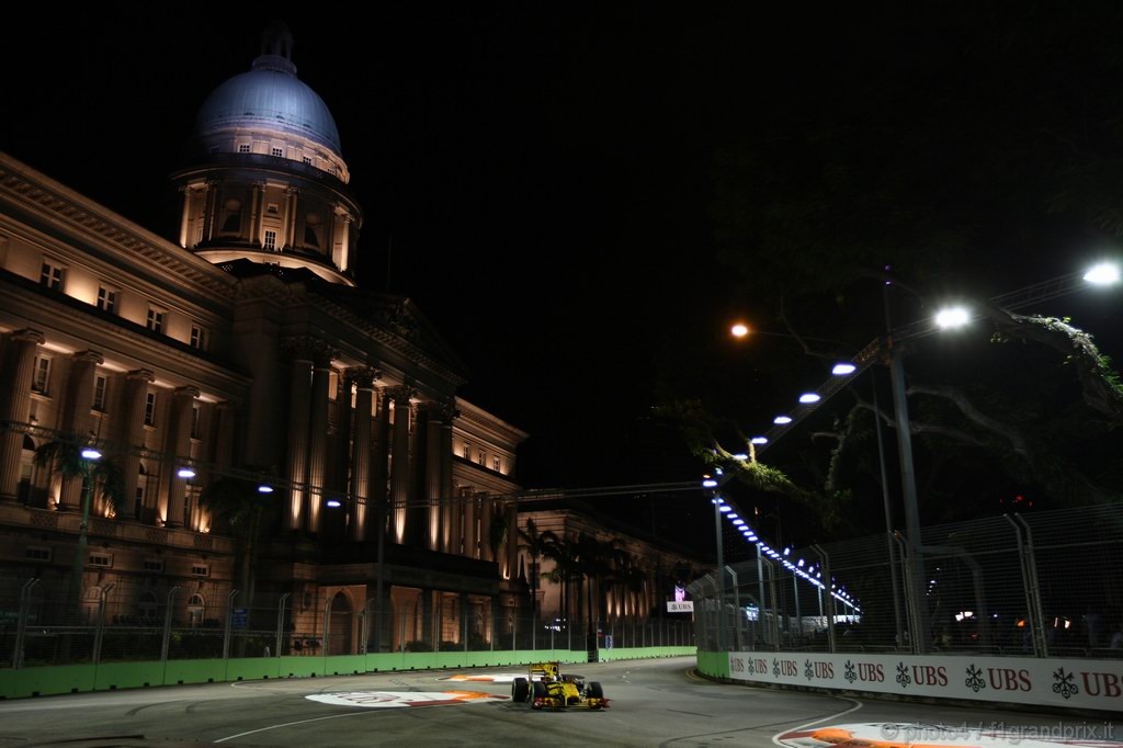 GP Singapore, Qualifiche, Robert Kubica (POL), Renault F1 Team, R30 