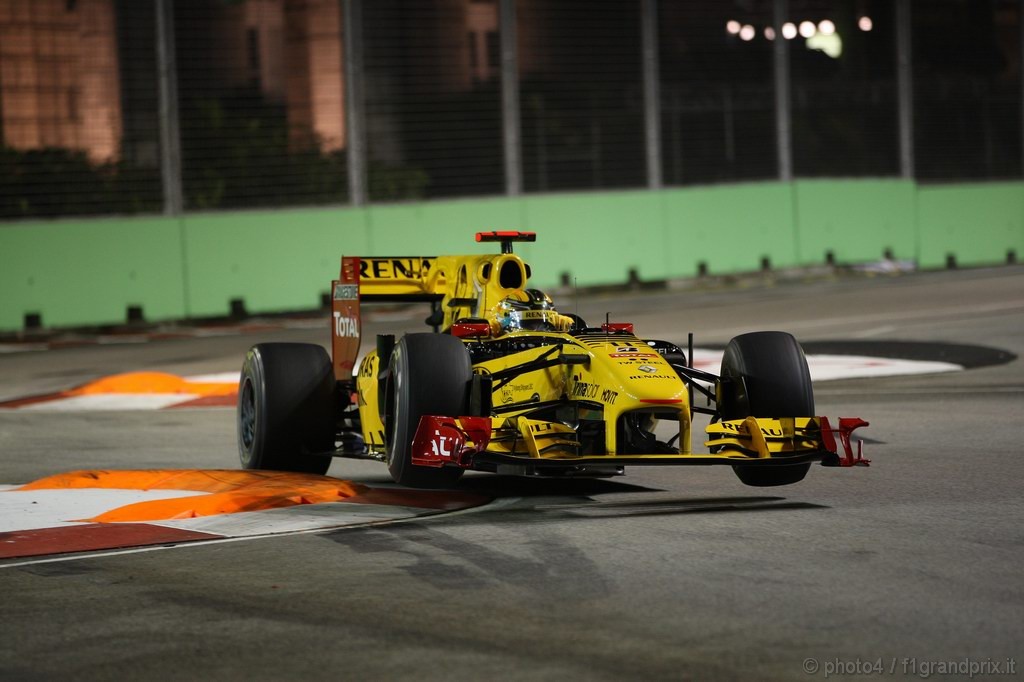 GP Singapore, Qualifiche, Robert Kubica (POL), Renault F1 Team, R30 
