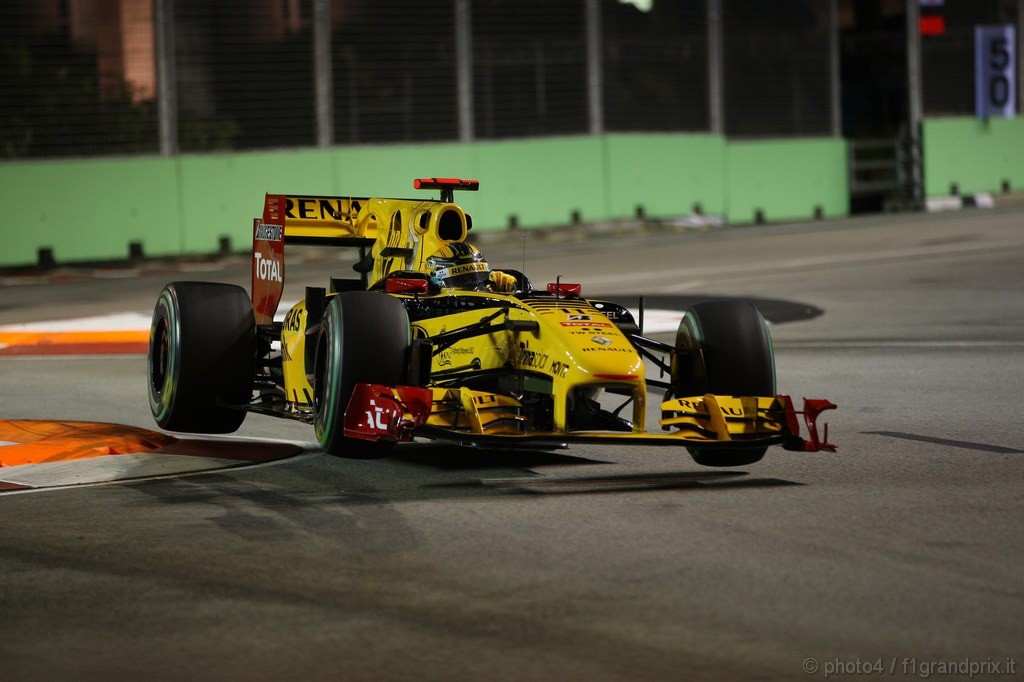 GP Singapore, Qualifiche, Robert Kubica (POL), Renault F1 Team, R30 