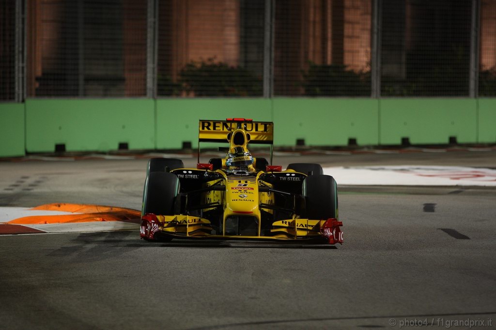 GP Singapore, Qualifiche, Robert Kubica (POL), Renault F1 Team, R30 