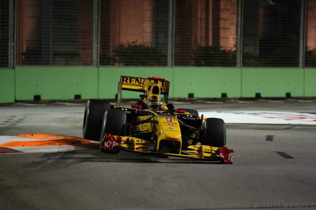 GP Singapore, Qualifiche, Robert Kubica (POL), Renault F1 Team, R30 