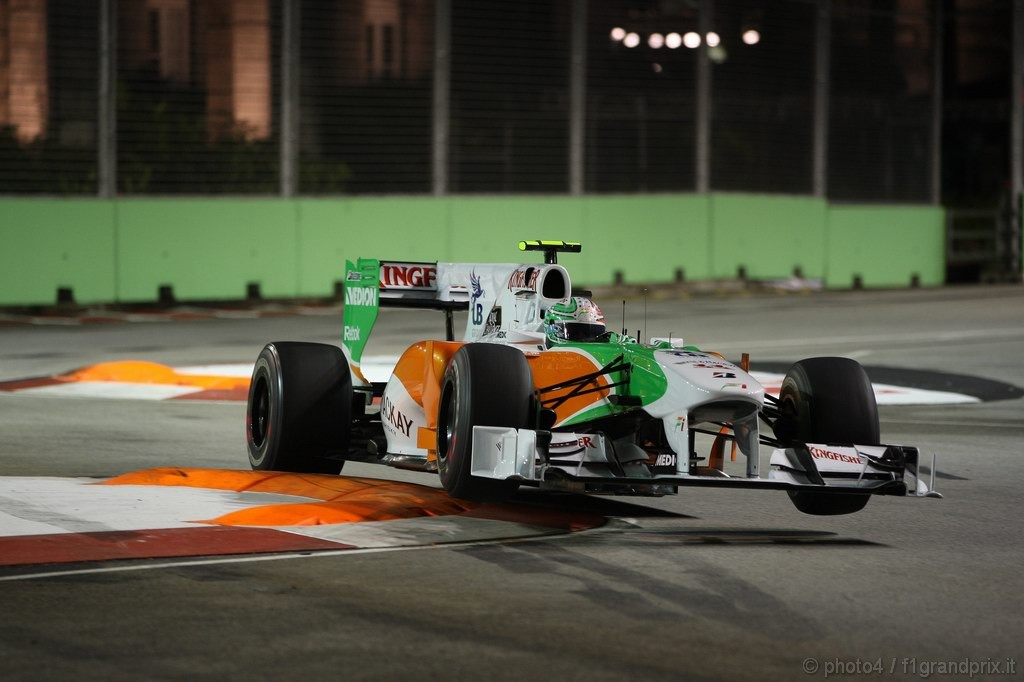 GP Singapore, Qualifiche, Vitantonio Liuzzi (ITA), Force India F1 Team, VJM03 