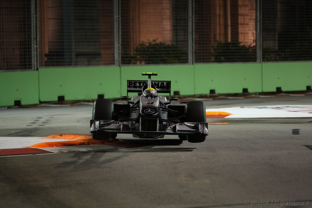GP Singapore, Qualifiche, Nico Rosberg (GER), Mercedes GP F1 Team, MGP W01 