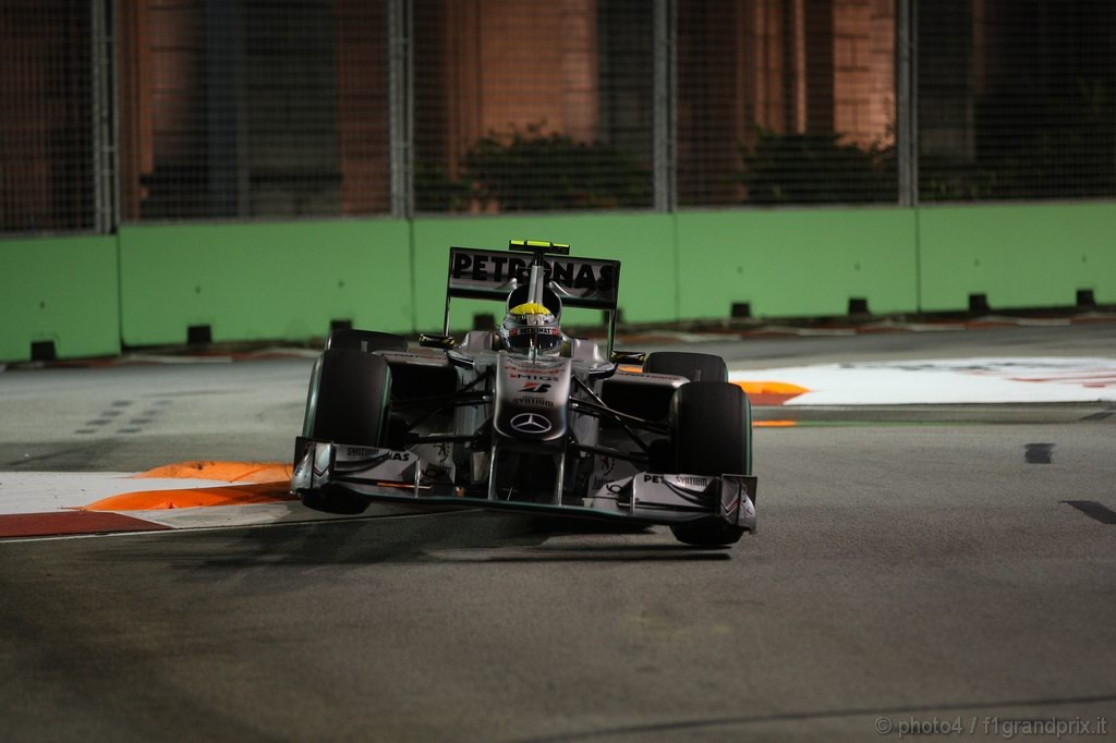 GP Singapore, Qualifiche, Nico Rosberg (GER), Mercedes GP F1 Team, MGP W01 