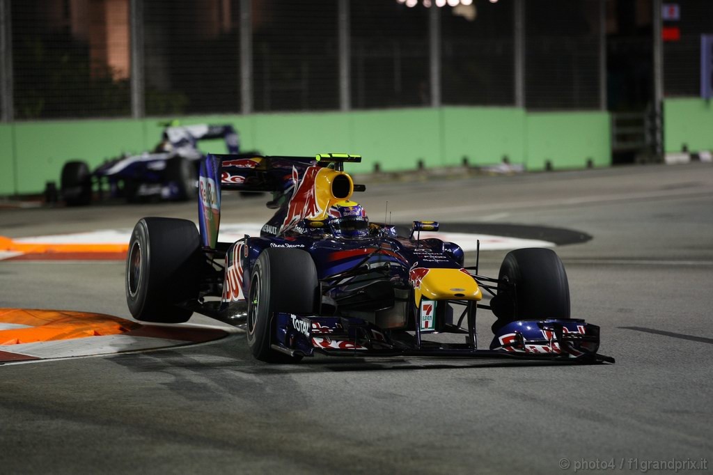 GP Singapore, Qualifiche, Mark Webber (AUS), Red Bull Racing, RB6 