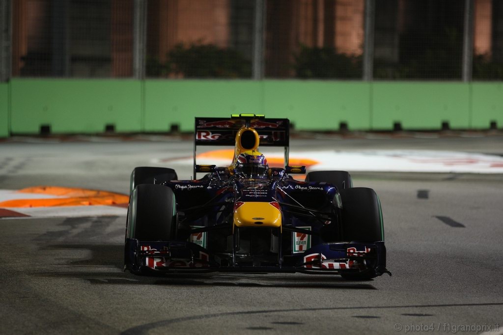 GP Singapore, Qualifiche, Mark Webber (AUS), Red Bull Racing, RB6 