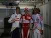 GP Singapore, Qualifiche, Fernando Alonso (ESP), Ferrari, F10 pole position, Sebastian Vettel (GER), Red Bull Racing, RB6 secondo e Lewis Hamilton (GBR), McLaren  Mercedes, MP4-25 terzo 