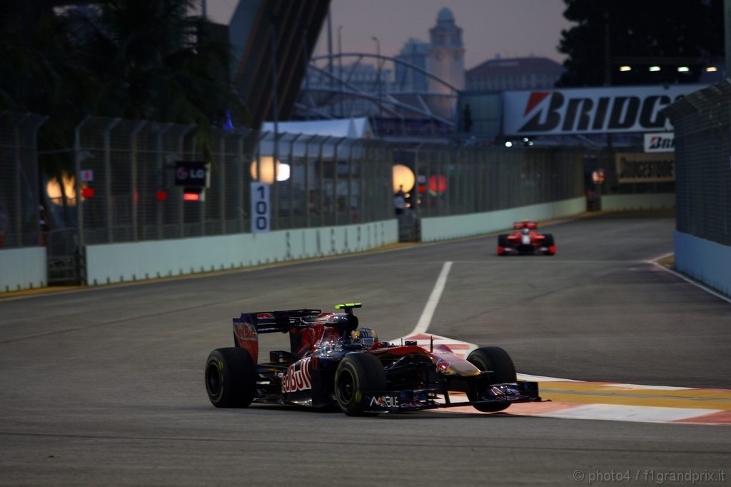 GP Singapore, Prove Libere 1, Venerdi', Jaime Alguersuari (SPA), Scuderia Toro Rosso, STR5 