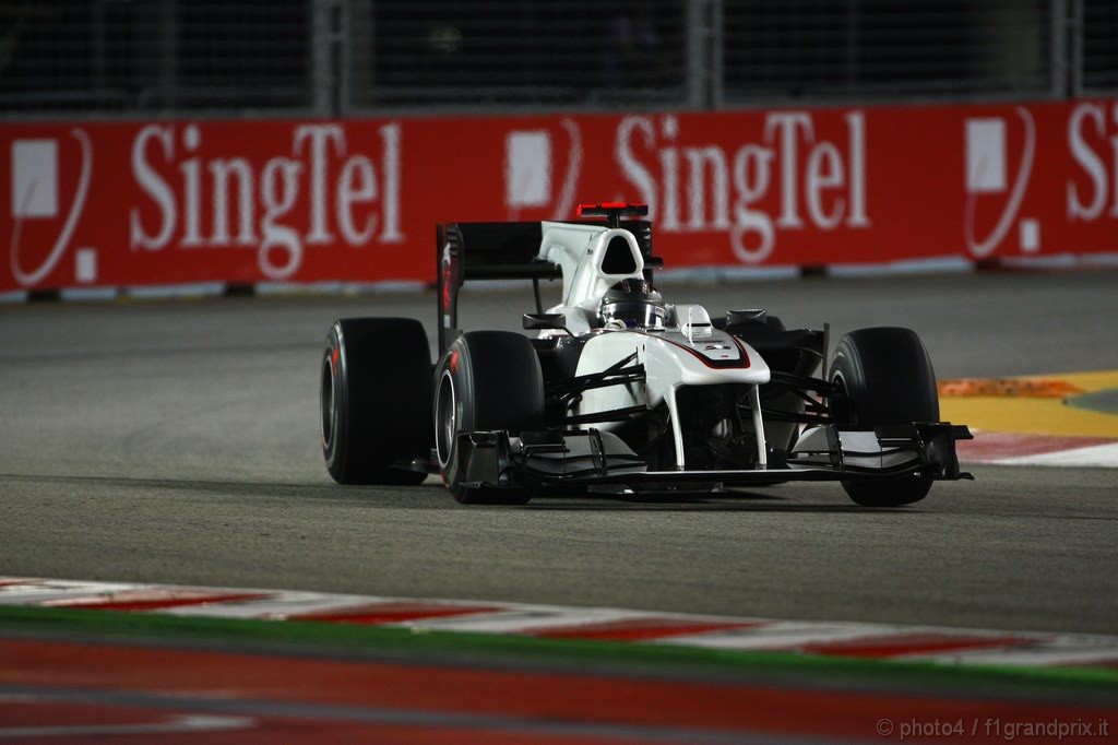 GP Singapore, Prove Libere 1, Venerdi', Nick Heidfeld (GER), BMW Sauber F1 Team, C29  