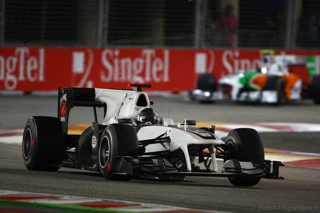GP Singapore, Prove Libere 1, Venerdi', Nick Heidfeld (GER), BMW Sauber F1 Team, C29  