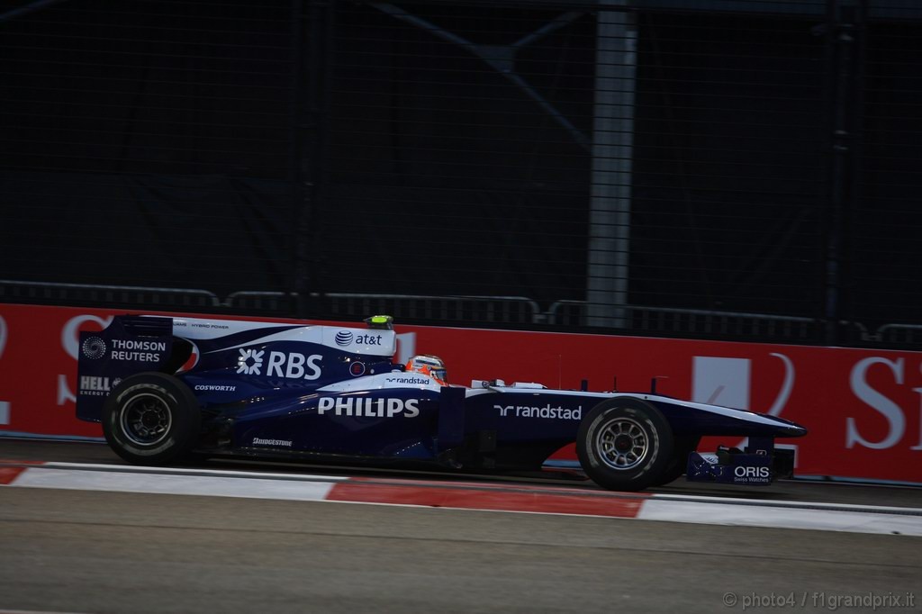 GP Singapore, Prove Libere 1, Venerdi', Nico Hulkenberg (GER), Williams, FW32 