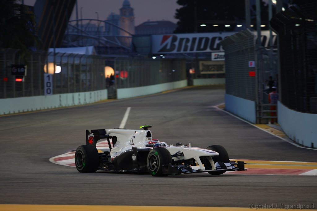 GP Singapore, Prove Libere 1, Venerdi', Kamui Kobayashi (JAP), BMW Sauber F1 Team, C29 