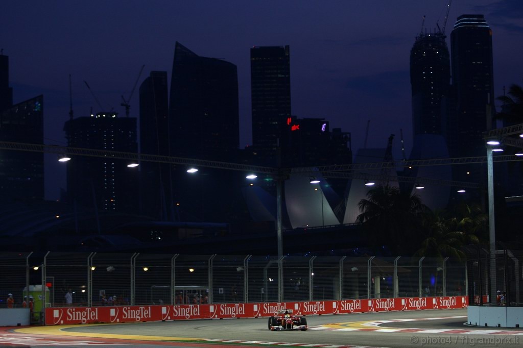 GP Singapore, Prove Libere 1, Venerdi', Felipe Massa (BRA), Ferrari, F10 