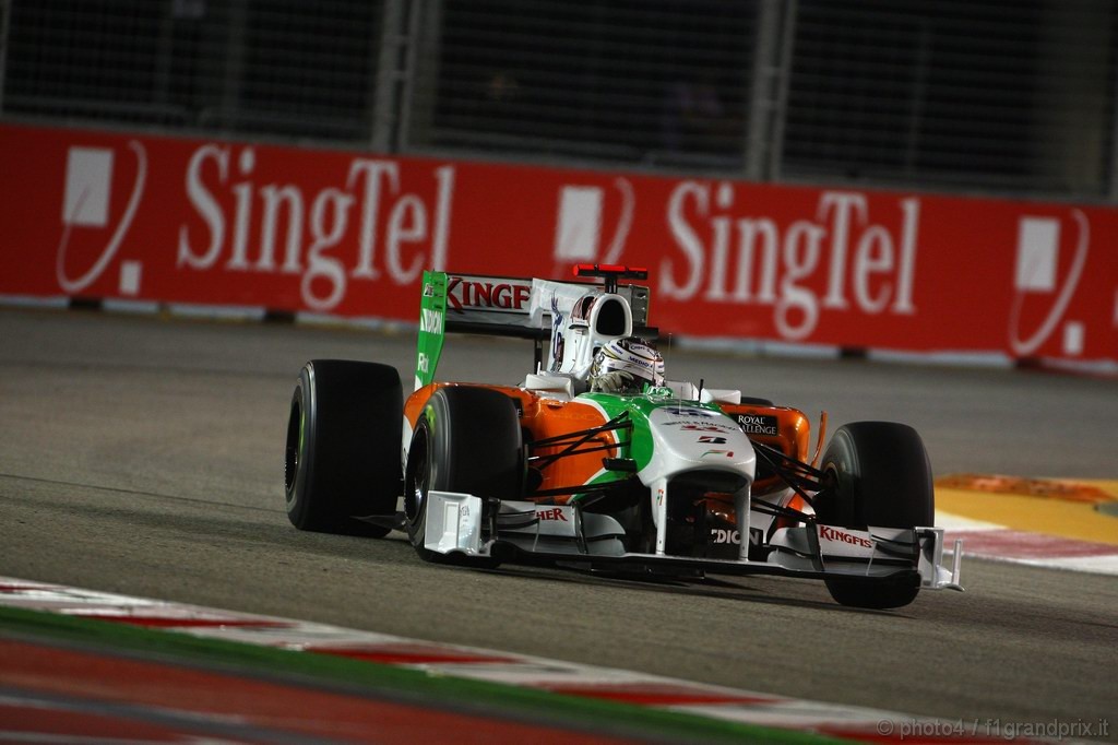 GP Singapore, Prove Libere 1, Venerdi', Adrian Sutil (GER), Force India F1 Team, VJM03 