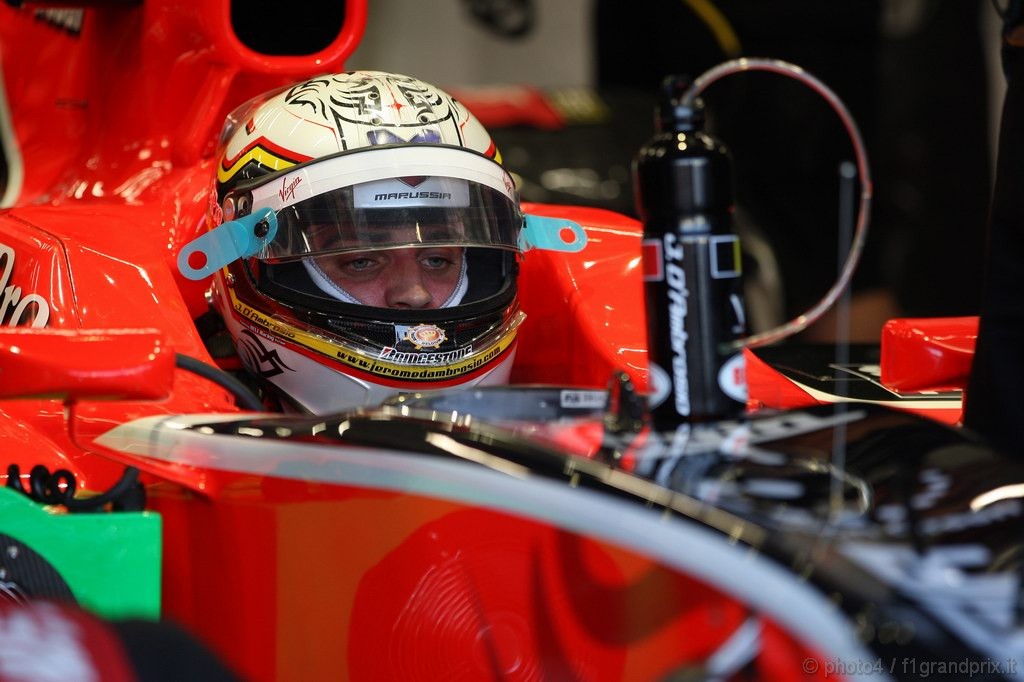 GP Singapore, Prove Libere 1, Venerdi', Jerome D'Ambrosio (BEL), Test Driver Virgin Racing, VR-01  