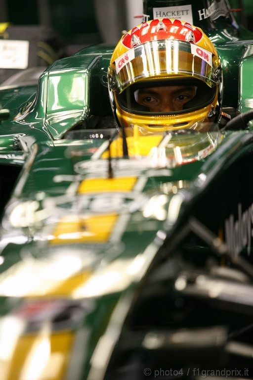 GP Singapore, Prove Libere 1, Venerdi', Fairuz Fauzy (MAL), Test driver Lotus Racing, T127  