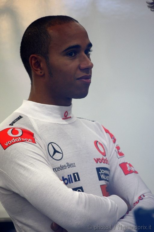 GP Singapore, Prove Libere 1, Venerdi', Lewis Hamilton (GBR), McLaren  Mercedes, MP4-25 