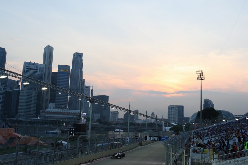 GP Singapore, Prove Libere 1, Venerdi', Nico Hulkenberg (GER), Williams, FW32 