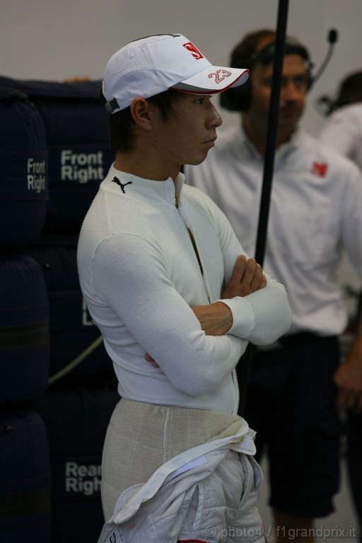 GP Singapore, Prove Libere 1, Venerdi', Kamui Kobayashi (JAP), BMW Sauber F1 Team, C29 