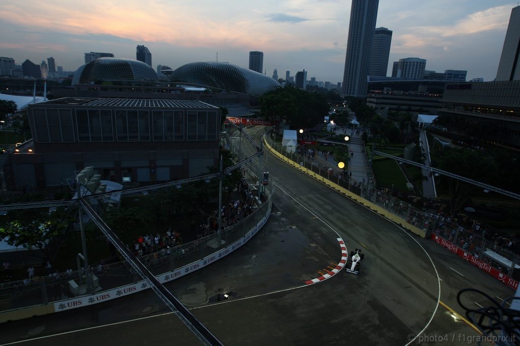 GP Singapore, Prove Libere 1, Venerdi', Kamui Kobayashi (JAP), BMW Sauber F1 Team, C29 