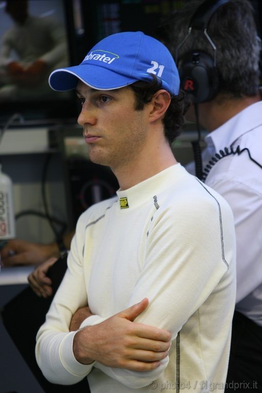 GP Singapore, Prove Libere 1, Venerdi', Bruno Senna (BRA), Hispania Racing F1 Team (HRT), F110 
