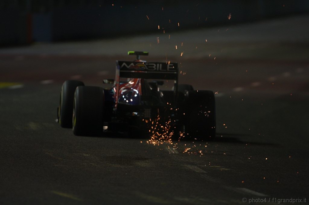 GP Singapore, Prove Libere 2, Venerdi', Jaime Alguersuari (SPA), Scuderia Toro Rosso, STR5 