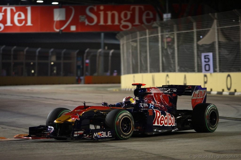 GP Singapore, Prove Libere 2, Venerdi', Sébastien Buemi (SUI), Scuderia Toro Rosso, STR5 