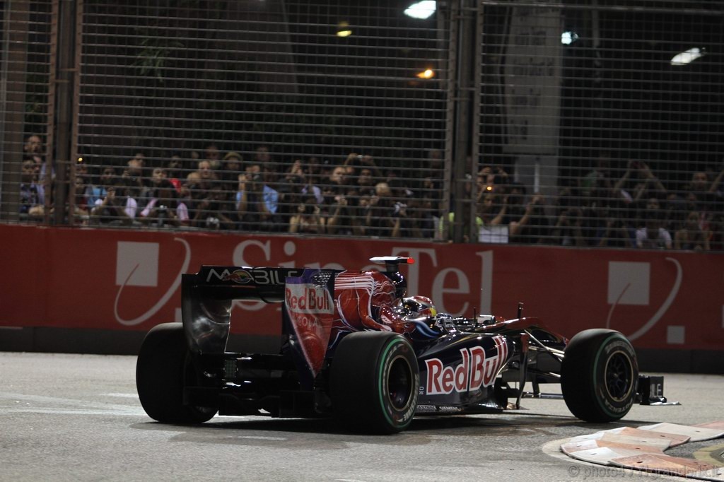 GP Singapore, Prove Libere 2, Venerdi', Sébastien Buemi (SUI), Scuderia Toro Rosso, STR5 